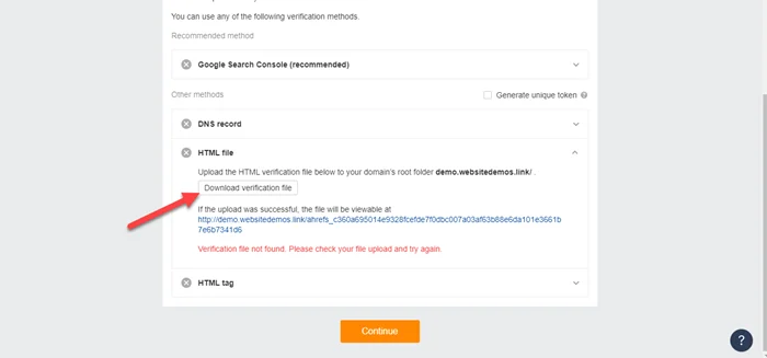 How to create free ahref account 5 Download Ahref Verification