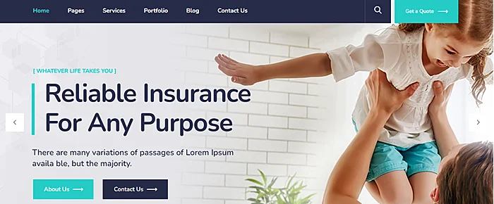 6 best insurance theme for Elementor 2 Lyfplan – Insurance WordPress Theme