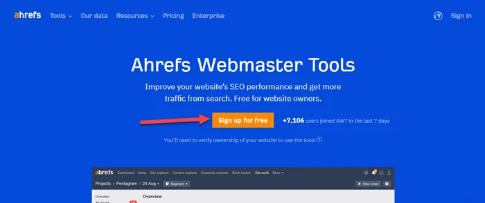 How to create free ahref account 1 create free ahref account