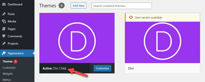 How To Make and Upload Divi Child Theme 2 Activate Divi Child Theme