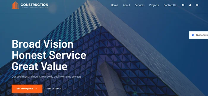 Best Construction WordPress Themes 2022 4 Astra Construction wordpress theme
