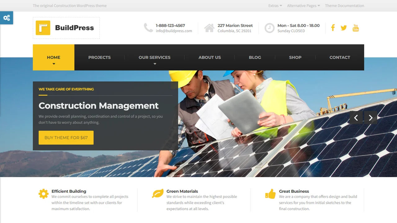 Best Construction WordPress Themes 2022