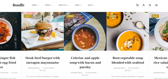 Best Elementor Theme For Food Blog 2022 5 Bouffe – Restaurant & Coffee Shop Theme