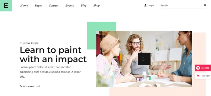 5 Best Elementor Themes For Education 3 Emeritus -Education and Online Courses Theme