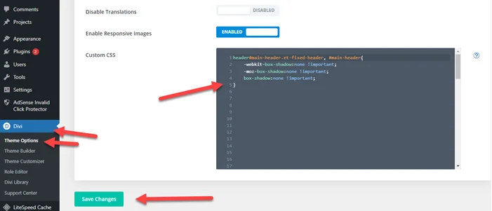 How to Remove the Divi Header Bottom Border 1 How to Remove the Divi Header Bottom Border