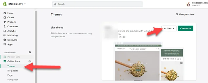 How To Add Custom CSS To Shopify? 1 Shopify Theme