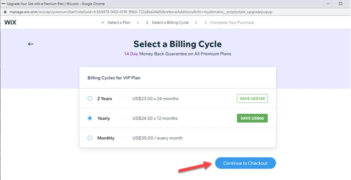 How to Connecting Your Own Domain Name to wix 8 Wix checkout