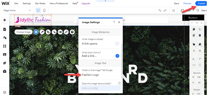 add alt text to blog images