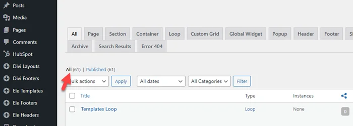 How to Reset Elementor Settings Back To Default 2 Click on All