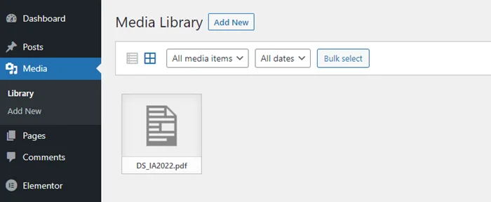 How to Create A Download Link With Elementor 1 upload pdf file