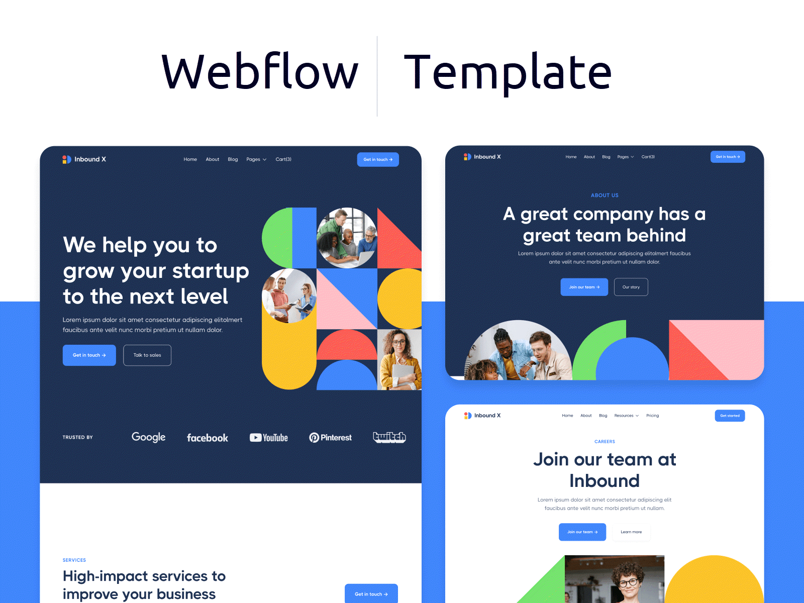 What is Webflow? Everything you needs to know 2 Webflow-templates