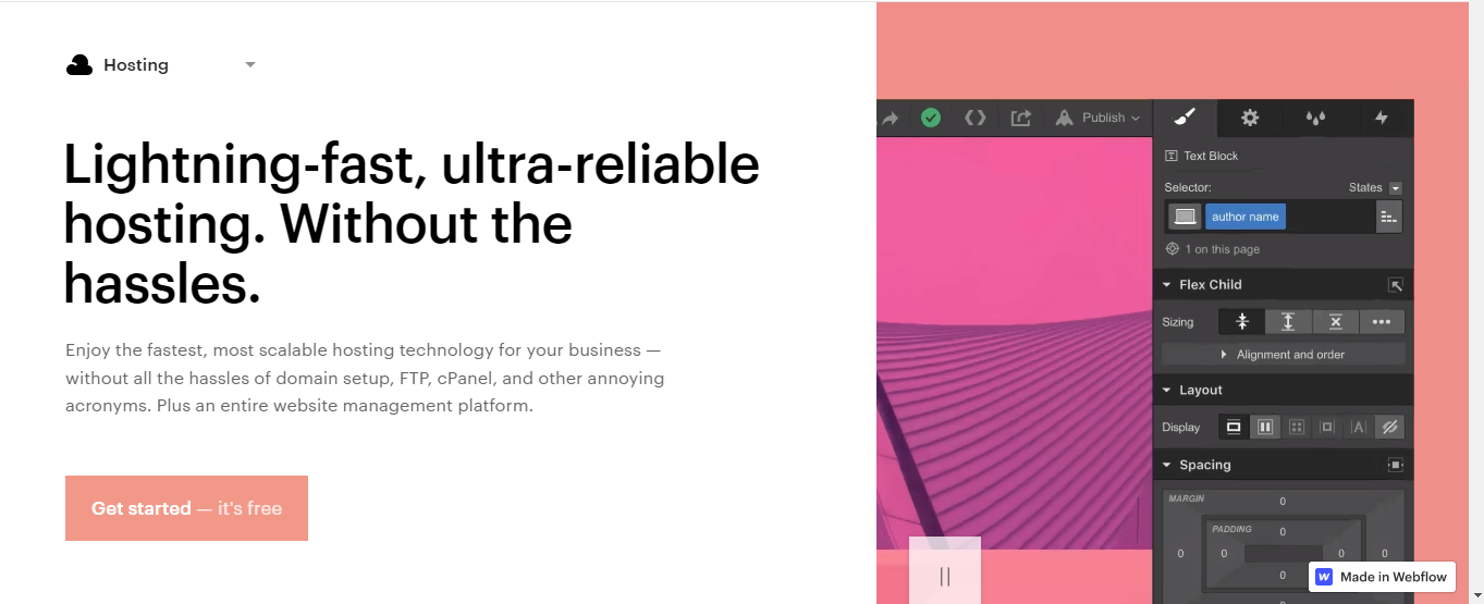 What is Webflow? Everything you needs to know 3 webflow-hosting