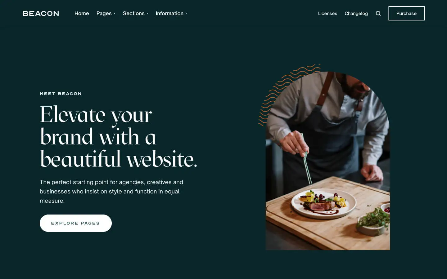 10 best Webflow templates of the year 4 Beacon