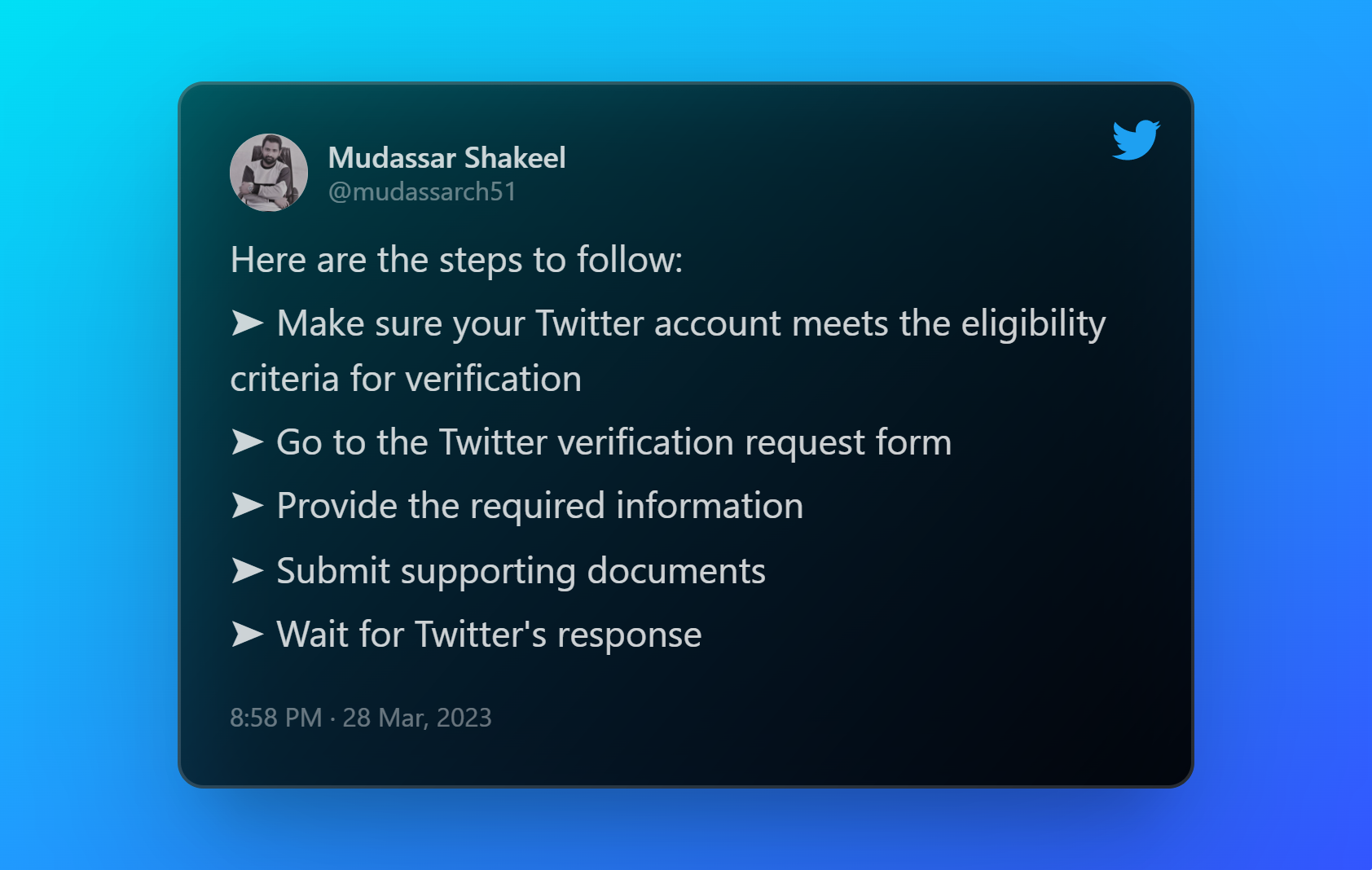 What is twitter blue tick and How to get the blue check? 2 How-to-get-blue-check