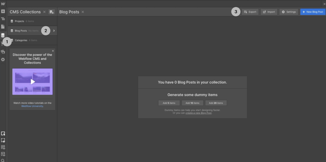 Migrate from WordPress to Webflow CMS