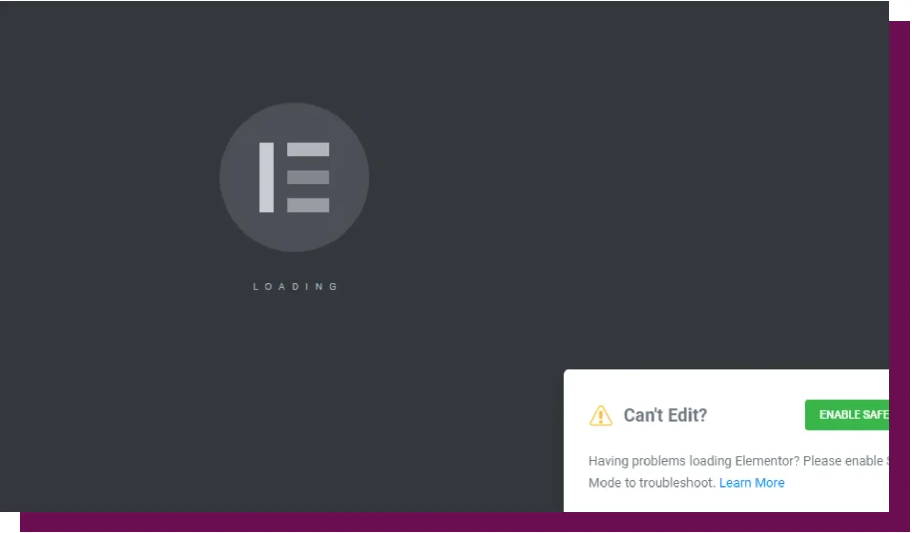 How To Fix Elementor Stuck on Loading Screen