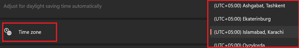 How to Change Time Zone on Windows 10 and 11? 2 Change Time In Settings