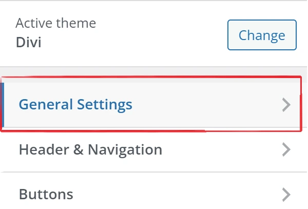 How to add a favicon to Divi theme: A Step-by-Step Guide 3 Divi General Setting