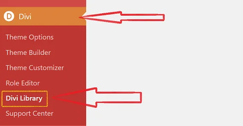 How to Create a Custom Footer with Divi Theme Builder? 2 Divi Library