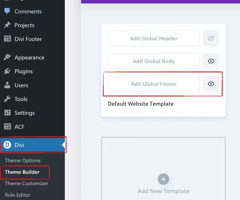 How to Create a Custom Footer with Divi Theme Builder? 5 Divi Theme Builder
