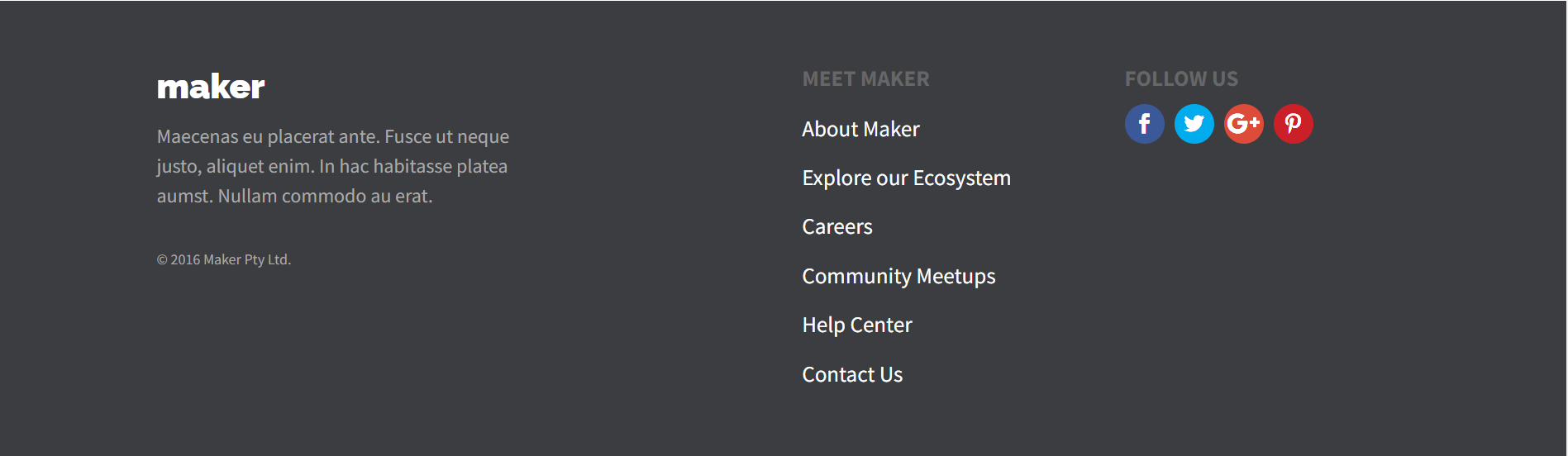Divi Footer Inspiration: Examples and Ideas for Your Website 5 Mc Starters (Divi Footer Design 03)