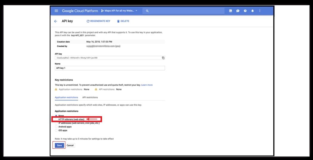 How to Create a Google Map API Key: Step-by-Step Guide 7 HTTP referrers