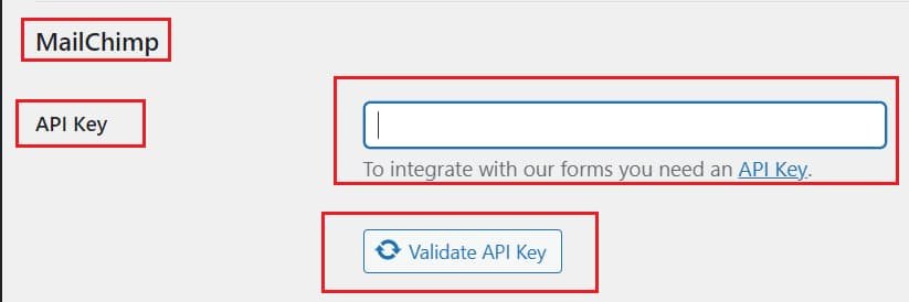 How To Integrate Elementor and Mailchimp (in 5 Steps) 5 Integrate Elementor and Mailchimp