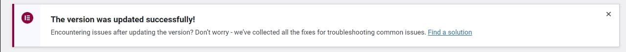Elementor - Encountering issues after updating the version? Find a solution of troubleshooting common issues. 1 Possible Causes And Solutions Of Issues After Updating The Version