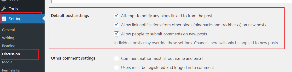 How to Disable Comments in WordPress? 3 Easy Methods Explained 1 disable comments Using the Discussion Settings in wordpress