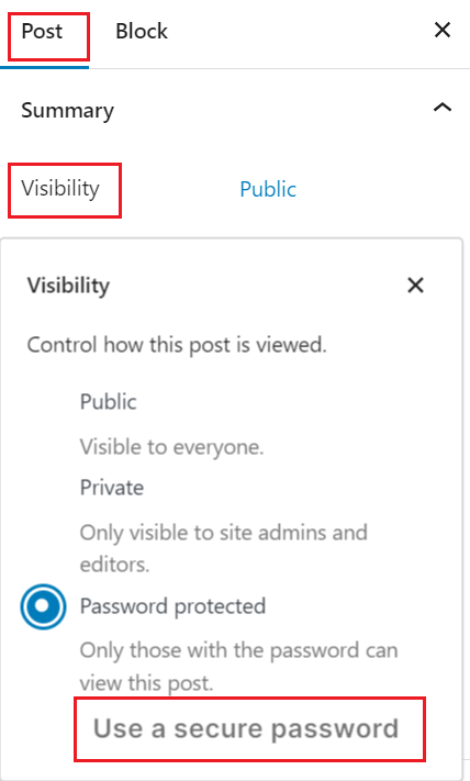how to hide a page in wordpress: A Step-by-Step Guide 2 How to hide a page in WordPress by setting a password for it
