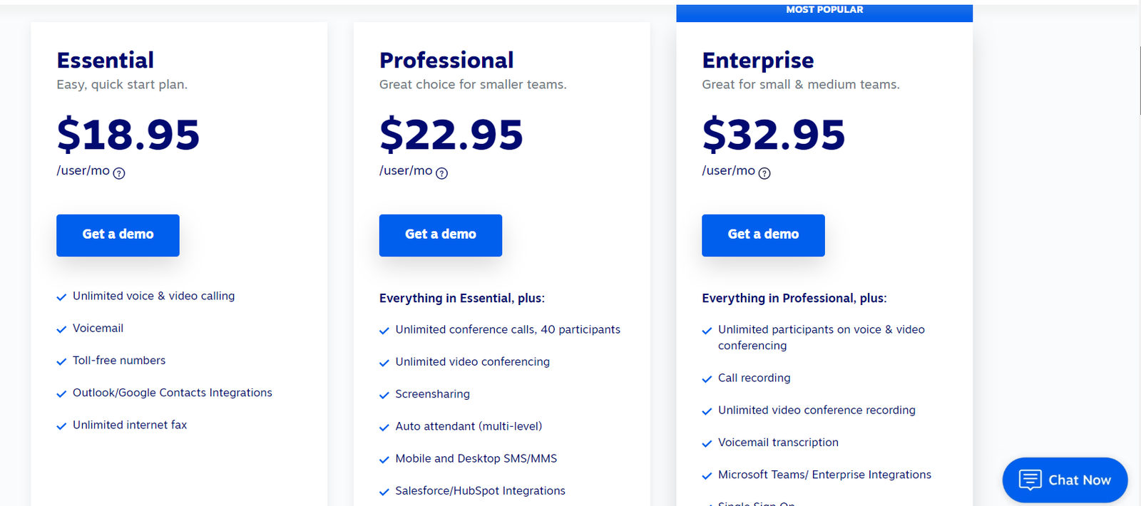 Best CRM with Dialer: A Complete Guide (2024) 2 Nextiva Pricing Table
