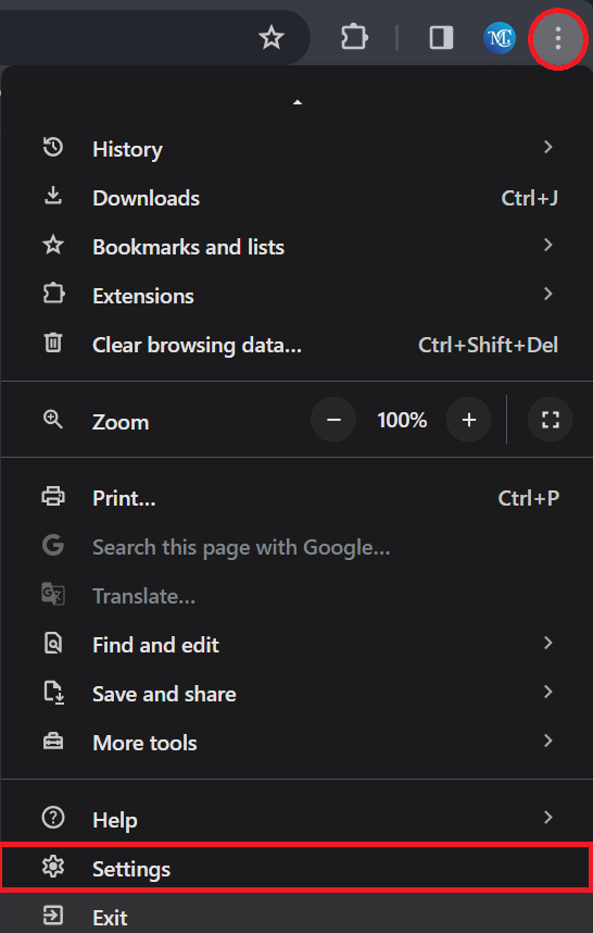 How to change your location on Google Chrome? Step-by-Step Guide 9 Click on the three-dot icon located on the top right corner of your browser. Select “Settings” from the menu.