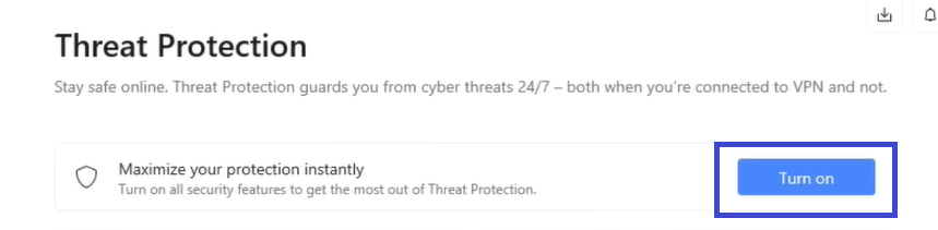 Scan files you download for malware with a few simple steps 2 Click the Turn On button