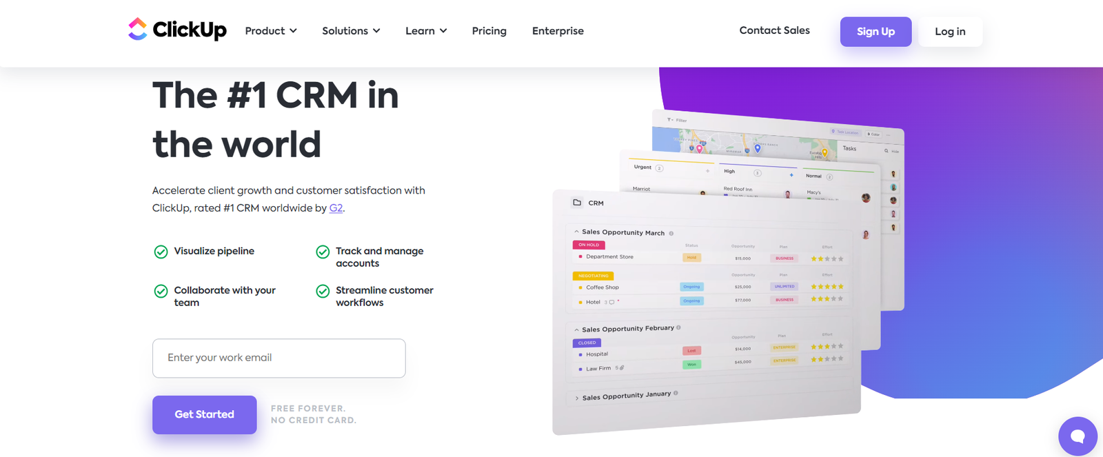 5 Best CRM for Large Companies in 2024 8 ClickUp