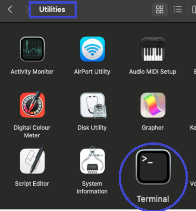 How to see and DELETE your incognito history Step by Step 16 Double-click to open “Terminal.”