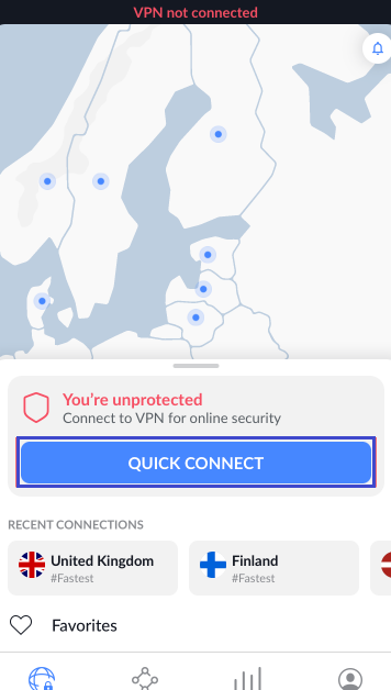 Quick Ways to Set up a VPN on an iPhone or iPad | A VPN for iOS tutorial 7 Tap on Quick Connect