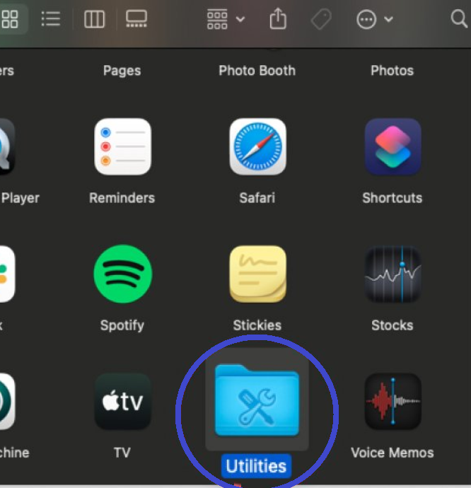 How to see and DELETE your incognito history Step by Step 8 choose Utilities