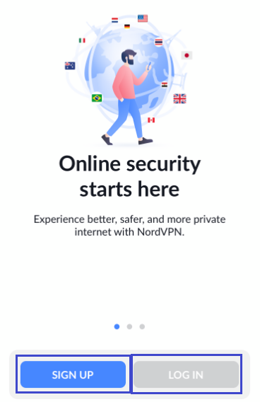 Quick Ways to Set up a VPN on an iPhone or iPad | A VPN for iOS tutorial 4 login or sign up in norvpn app on iPhone