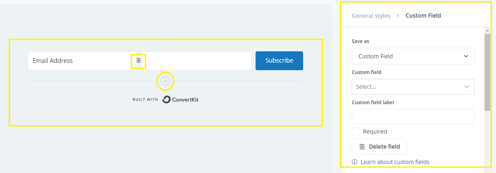 How to Create Your Subscription Form in the ConvertKit? 6 Customize your convertkit forms