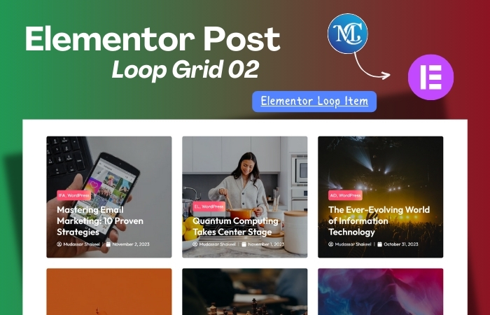 Elementor Post Grid 02 - Loop Item