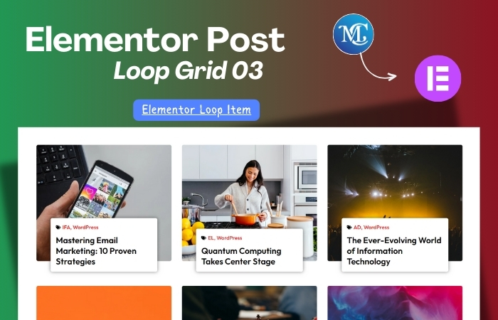 Elementor Post Grid 03 - Loop Item