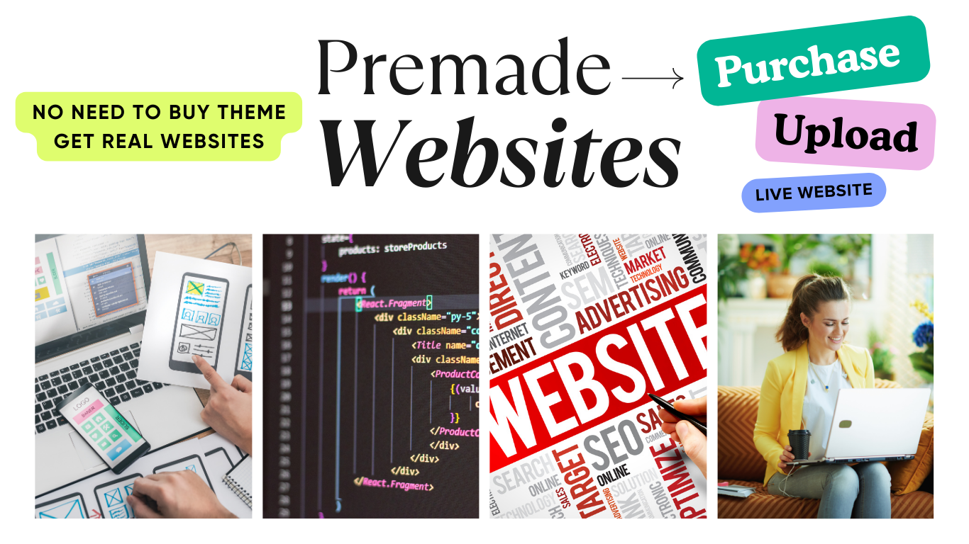 Buy Premade Wordpress Websites | Mc Starters