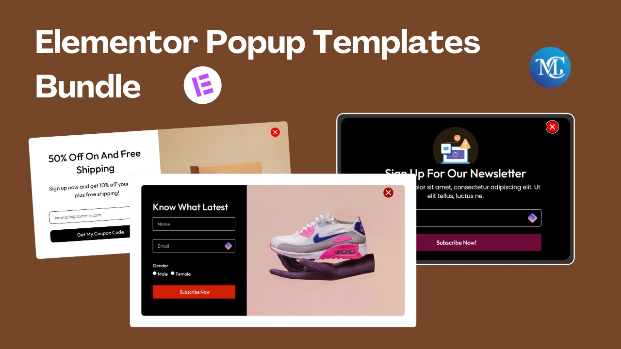 Elementor Popup Templates Bundle