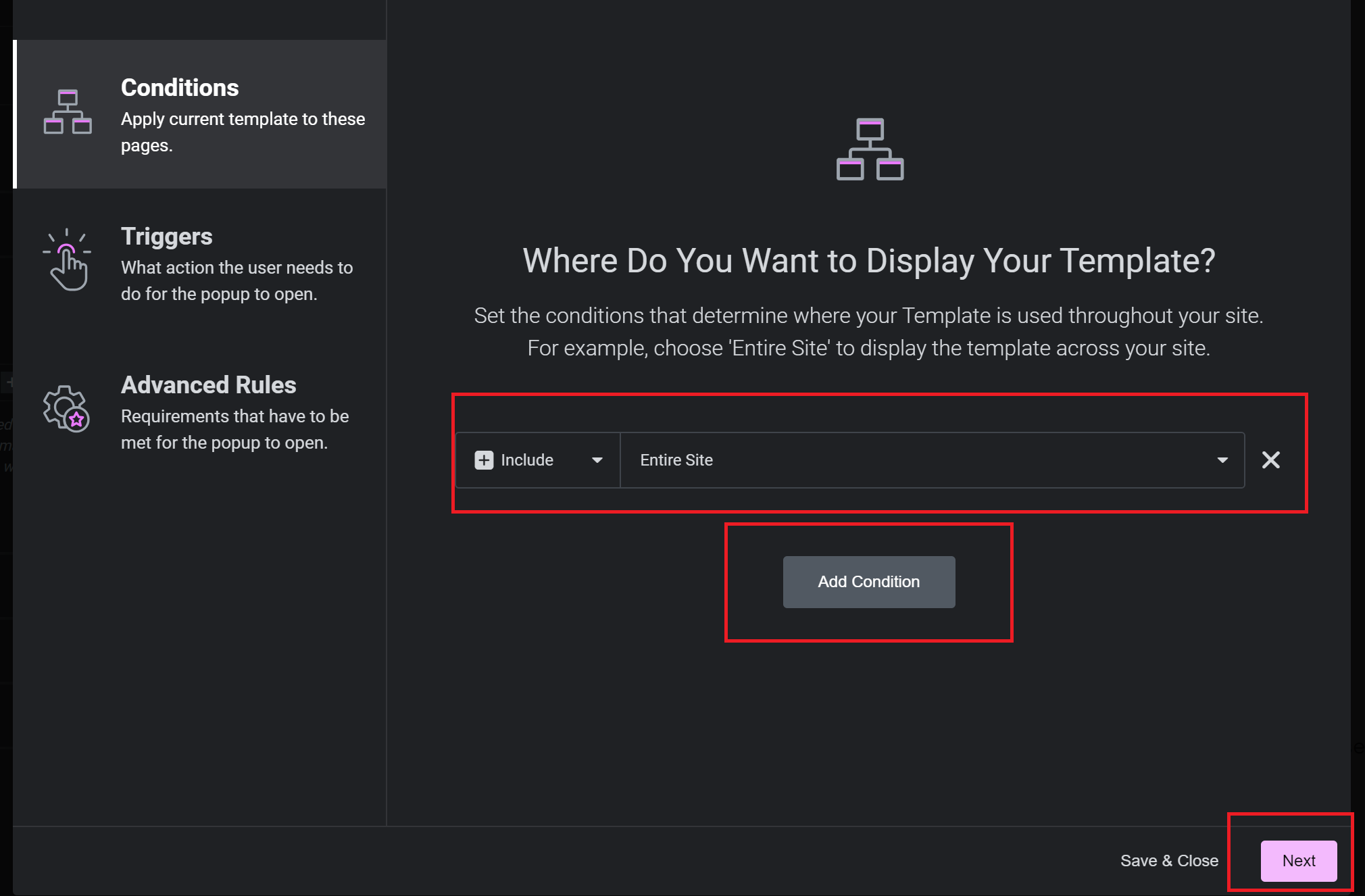 Import Popup elementor Templates 8