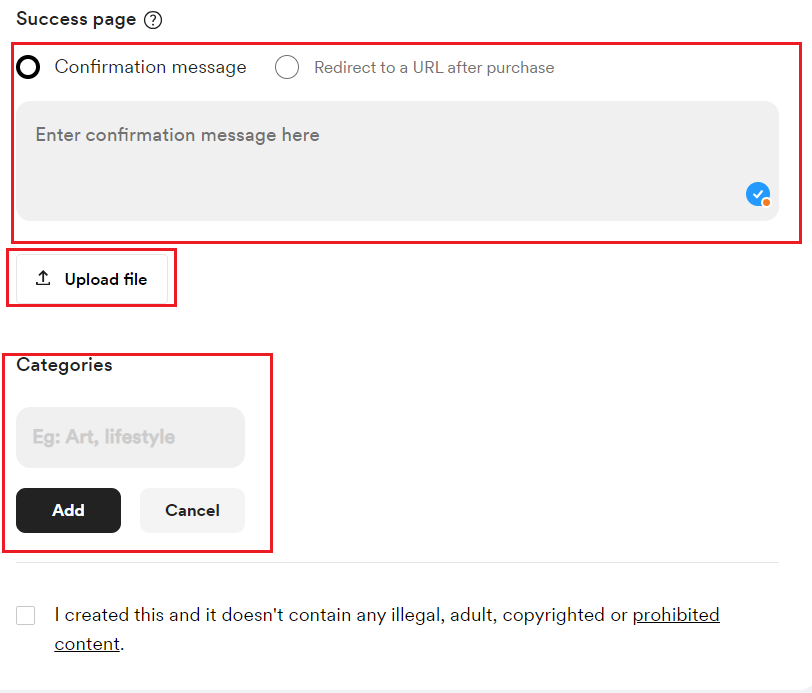 How to Sell your Digital Products on Buy Me a Coffee? 5 Add product details another