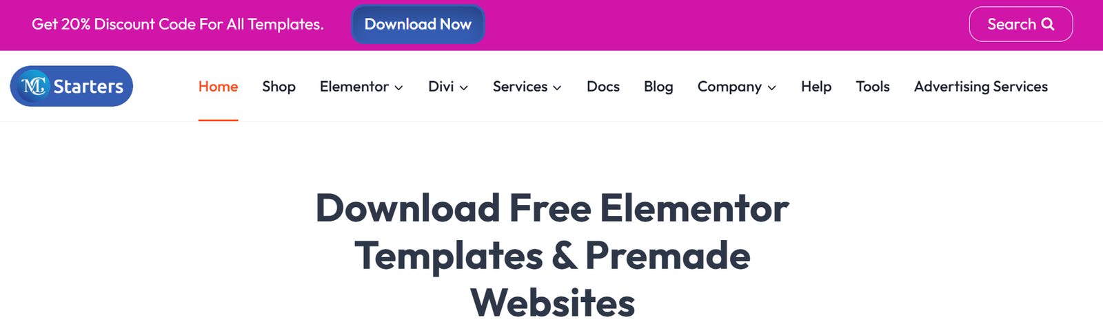 The Ultimate Guide to Header Template Plugins for WordPress 1 Mc Starters Header