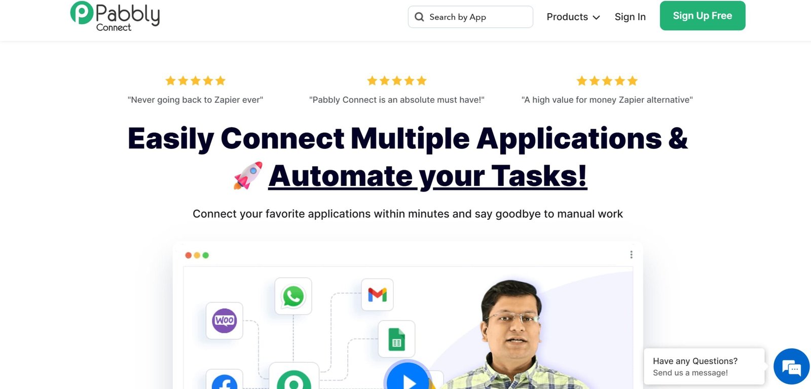Top Make.com Alternatives in 2026 (Free & Paid Options) 3 Pabbly Connect – Best Budget Alternative