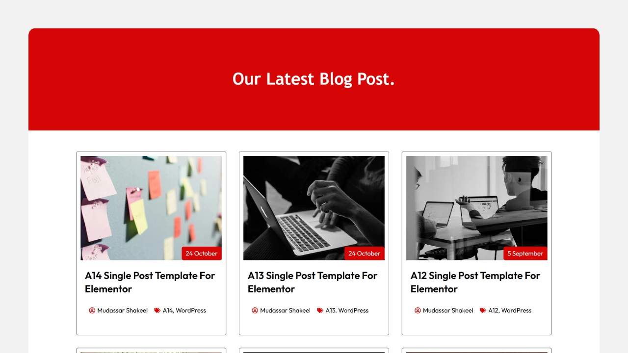 Blog Templates 01