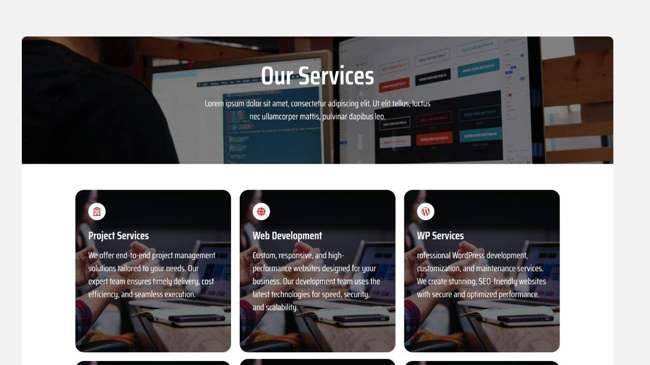 Elementor Services Page 13