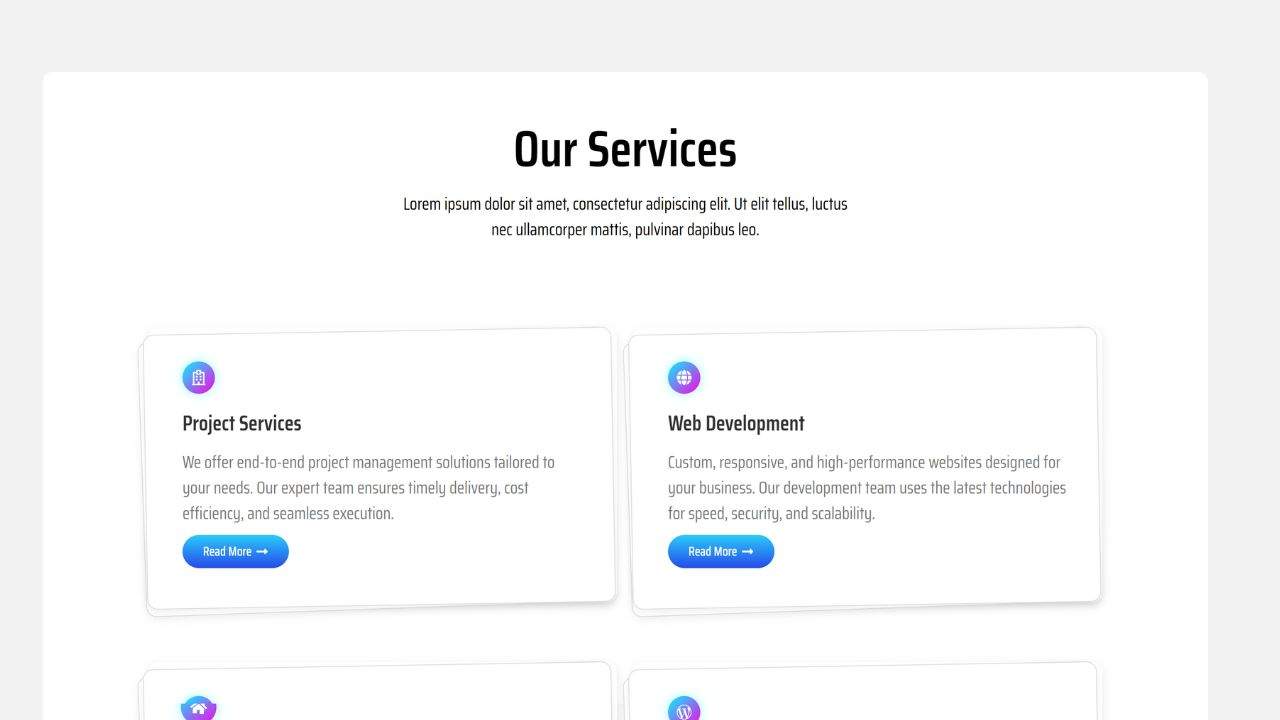 Elementor Services Page 16